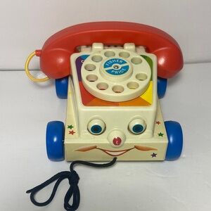 Fisher-Price Colorful Chatter Phone - Red, Blue, Yellow